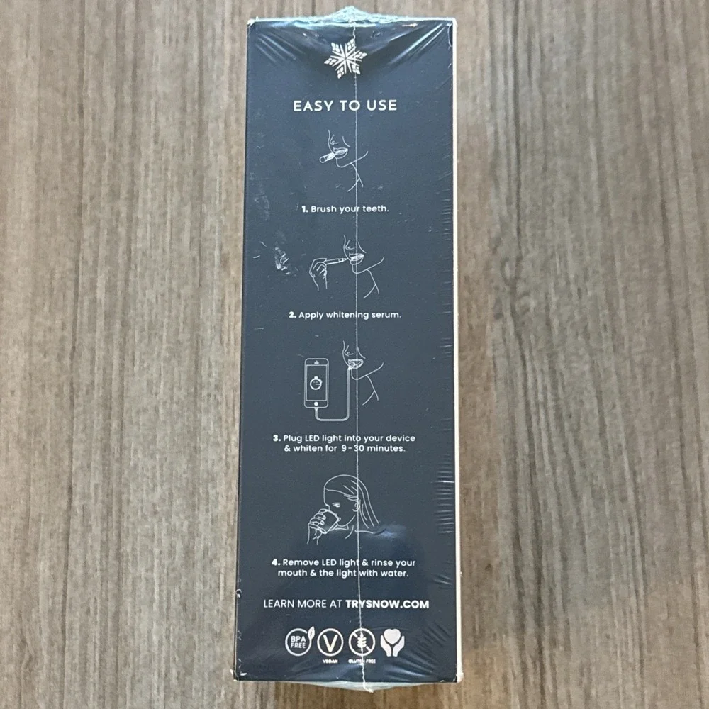 Snow Peak teeth whitening
